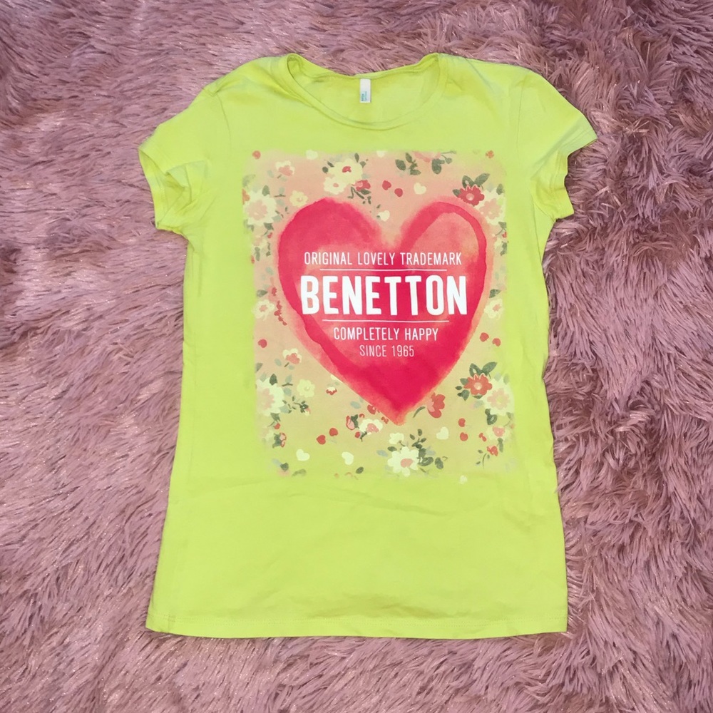 GUC girls Benetton t-shirt